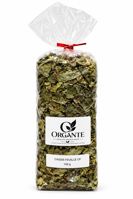ORGANTE – Cassis Feuilles Coupées – 100 g