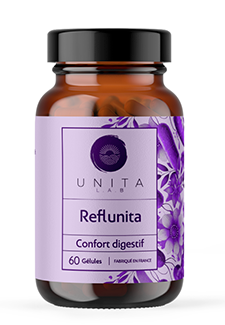 REFLUNITA probiotiques et plantes pour reflux acides