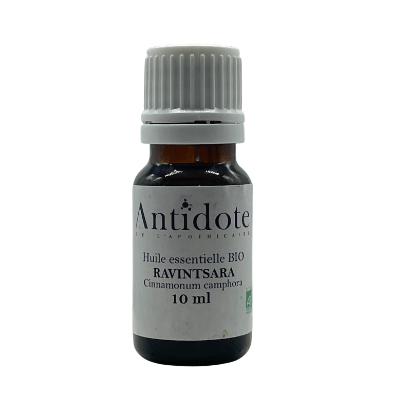 Ravintsara - Huile Essentielle Bio - 10 ml (marque L’ANTIDOTE DE L'APOTHICAIRE)