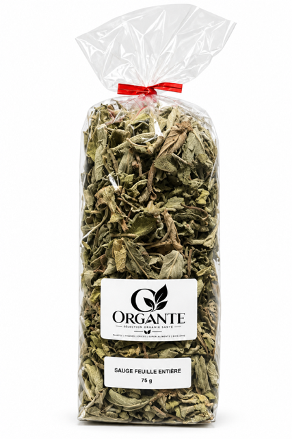 ORGANTE – Sauge Feuilles – 75 g